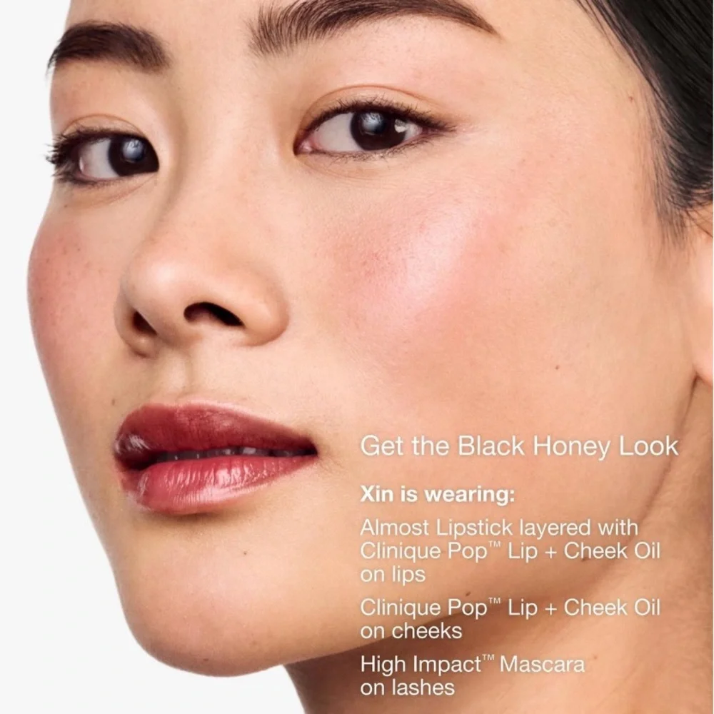 Clinique Pop Lip + Cheek Oil “Black Honey”